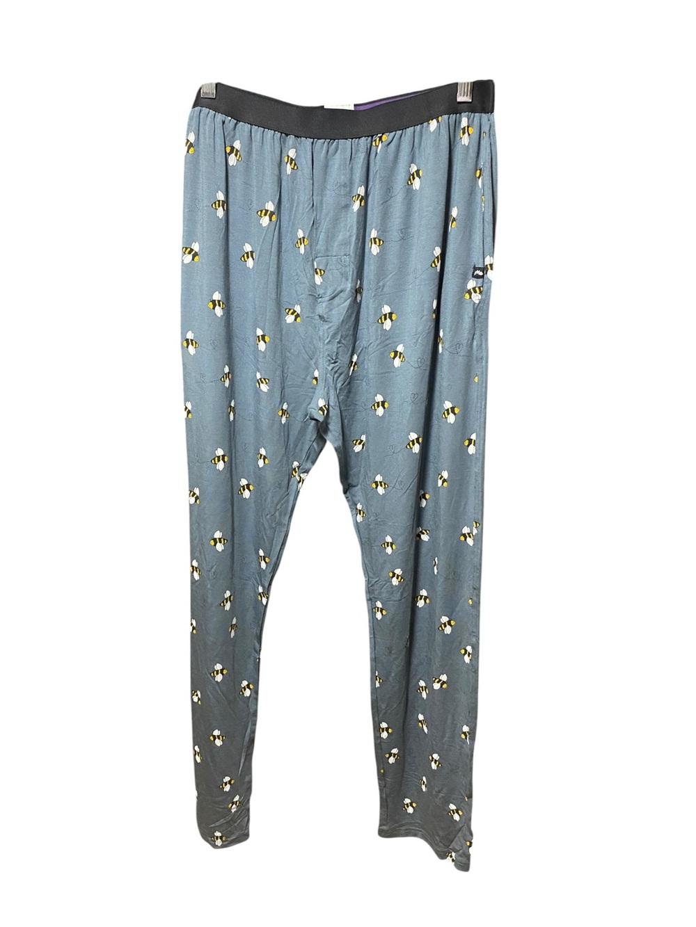 Me Undies gray Bee print Comfortable Lounge pajama Pants pockets Flexible - Picture 2 of 8